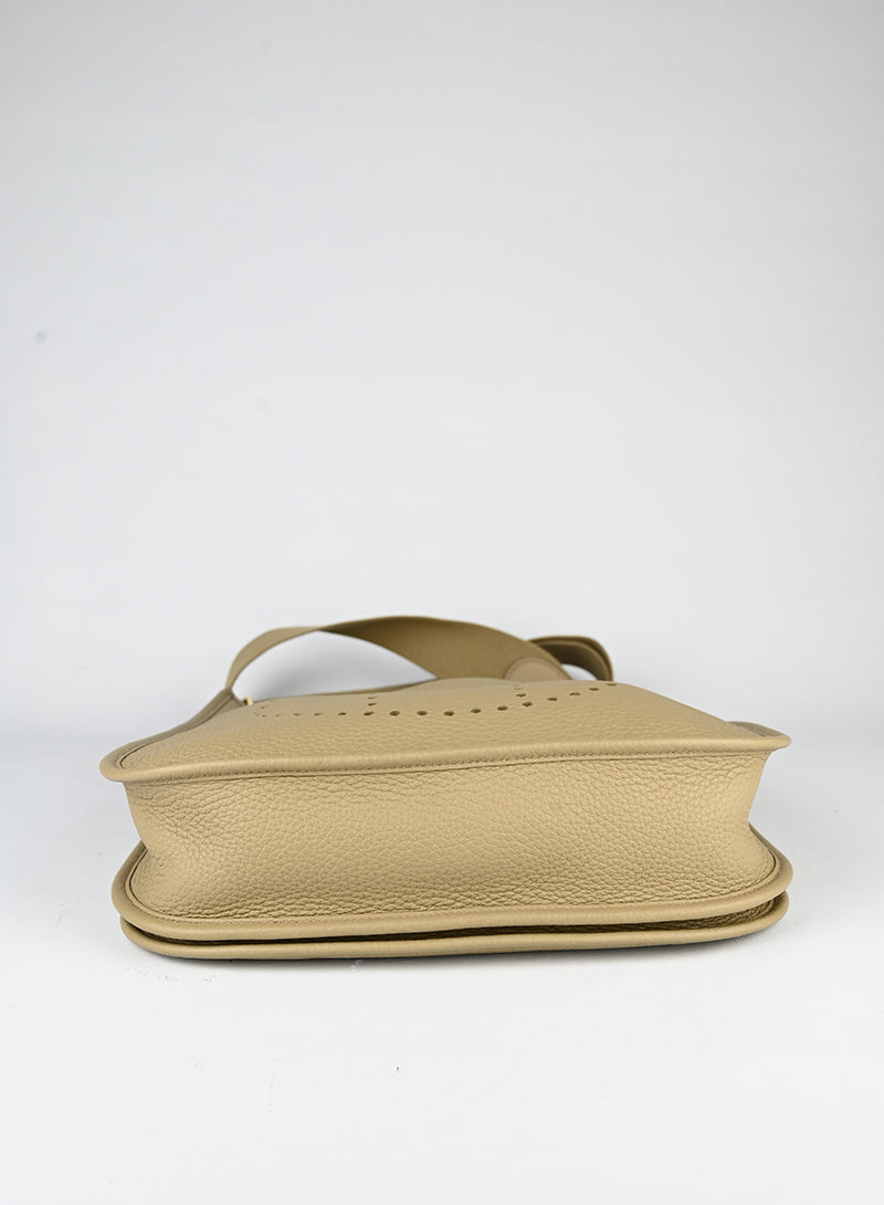 Hermès Evelyne 29 in pelle beige marfa