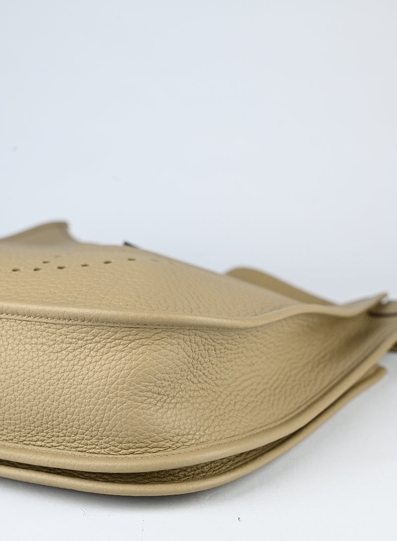 Hermès Evelyne 29 in pelle beige marfa