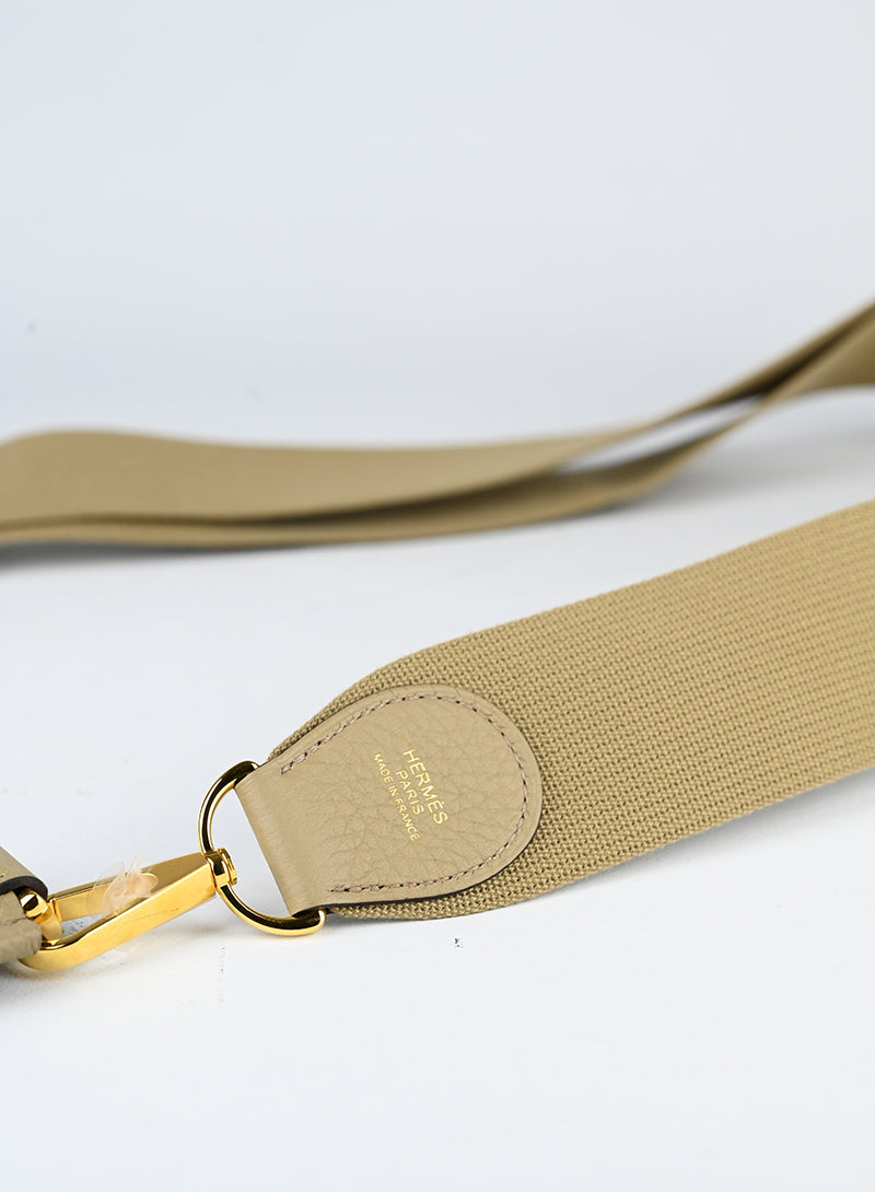 Hermès Evelyne 29 in pelle beige marfa