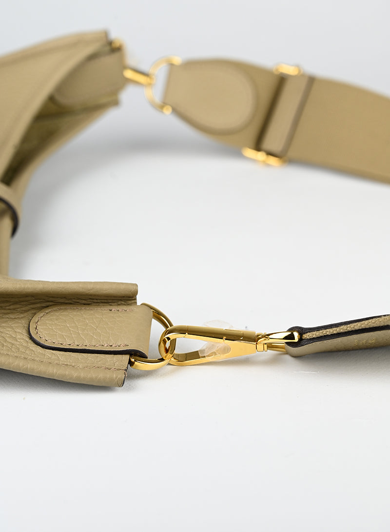 Hermès Evelyne 29 in pelle beige marfa