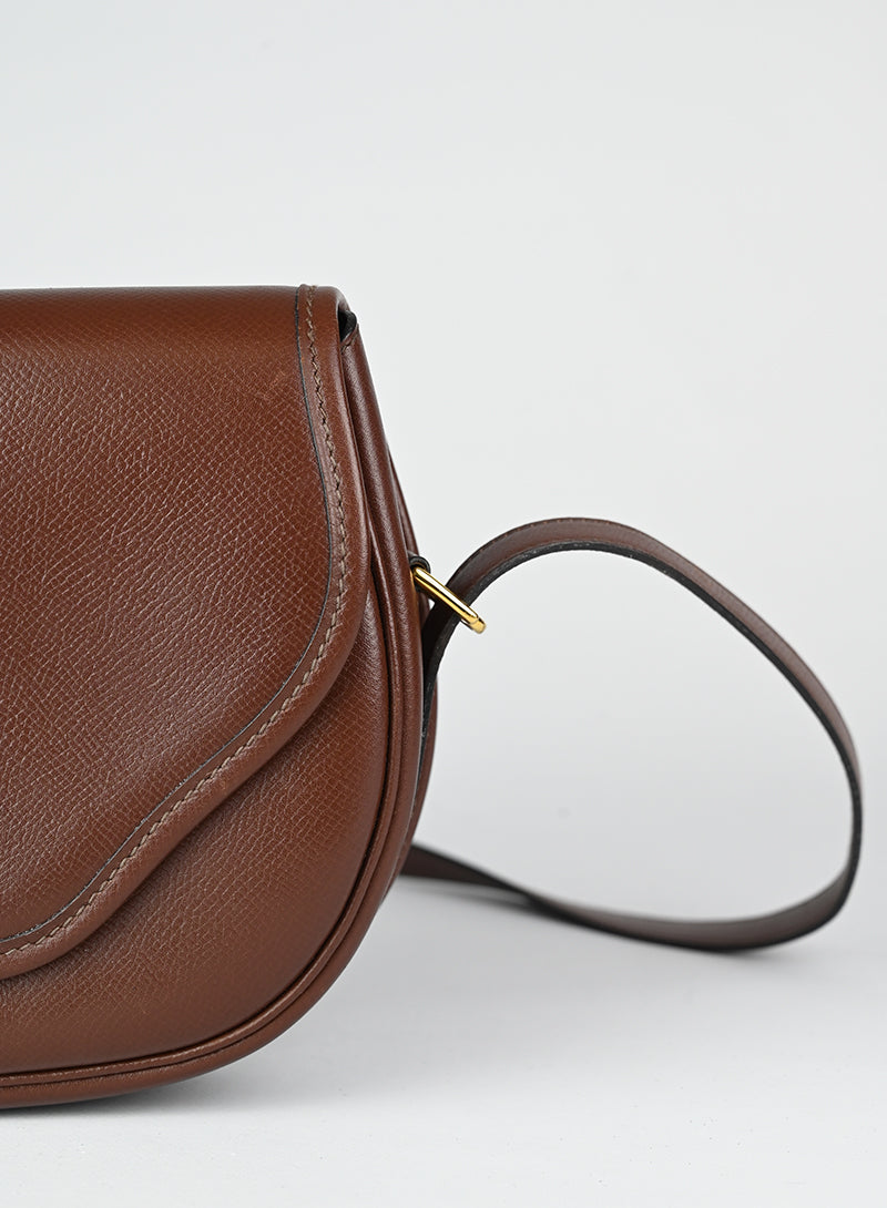 Hermès Borsa Evergrain Lift 1981 marrone