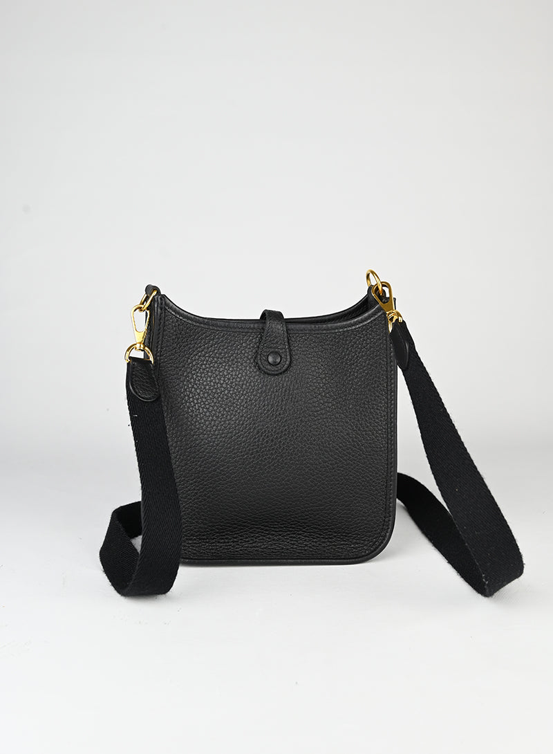 Hermès Evelyne 16 in pelle nera