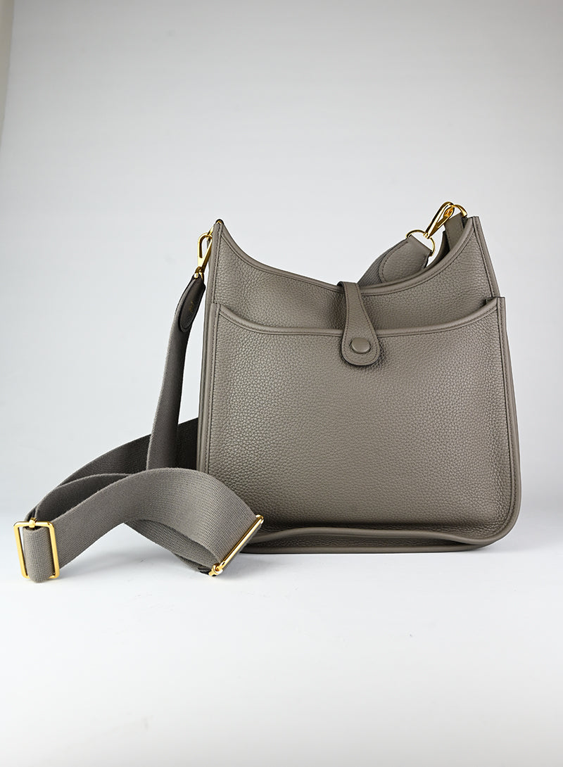 Hermès Evelyne 29 in pelle Taupe