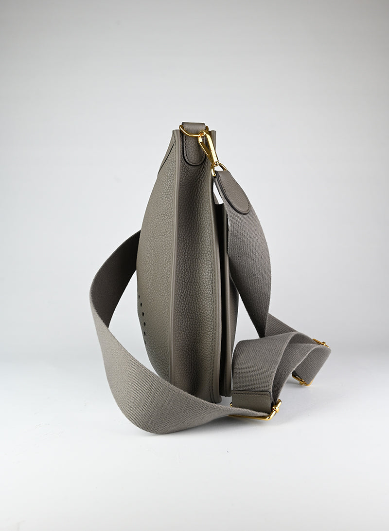Hermès Evelyne 29 in pelle Taupe