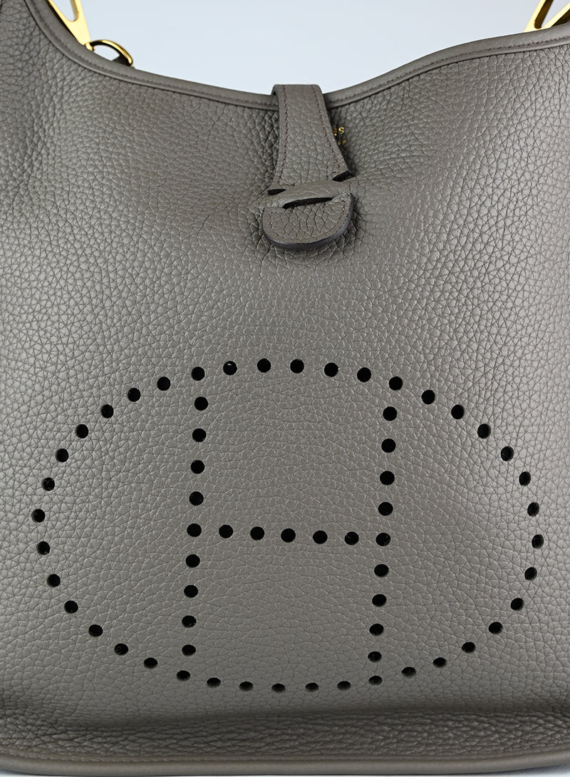 Hermès Evelyne 29 in pelle Taupe