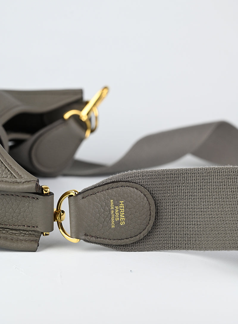 Hermès Evelyne 29 in pelle Taupe
