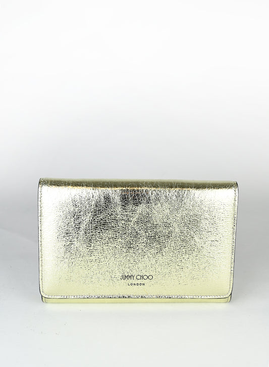 Jimmy Choo Borsa in pelle oro