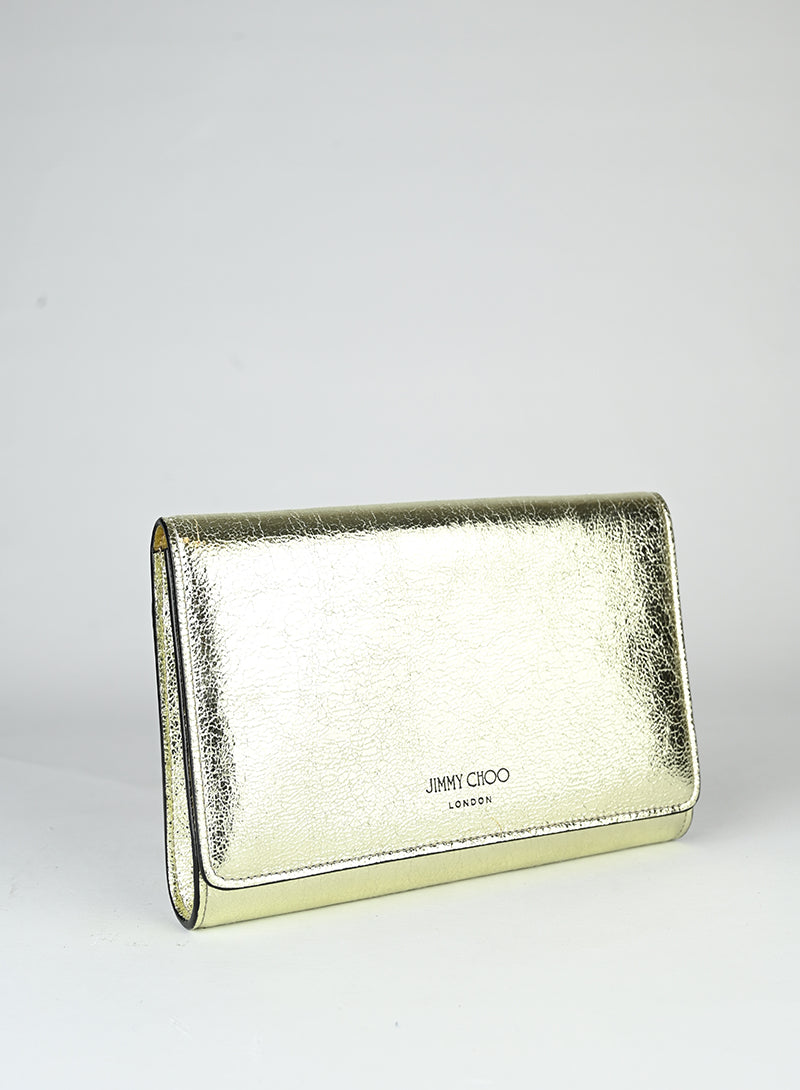 Jimmy Choo Borsa in pelle oro