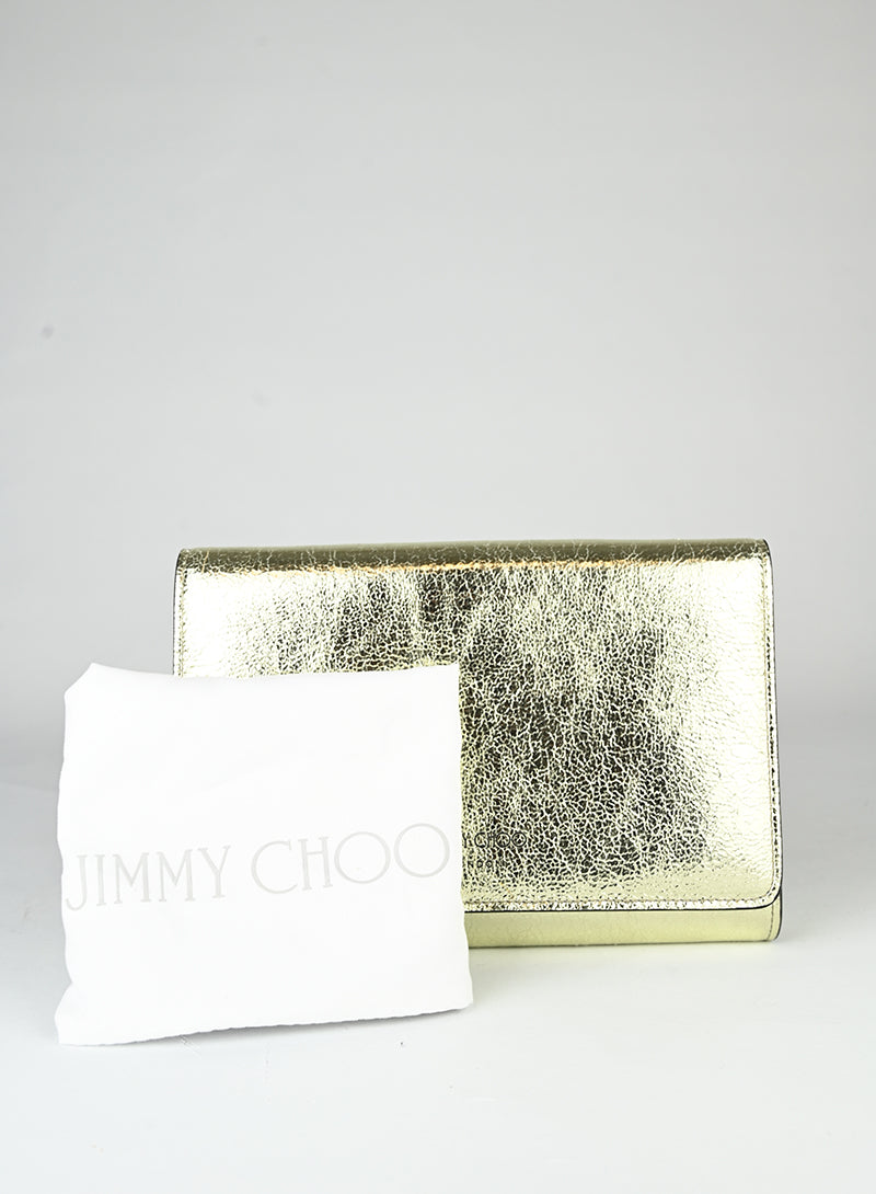 Jimmy Choo Borsa in pelle oro