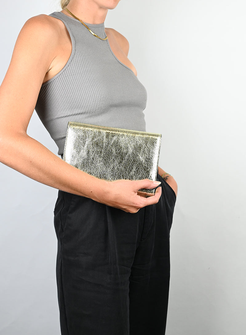 Jimmy Choo Borsa in pelle oro