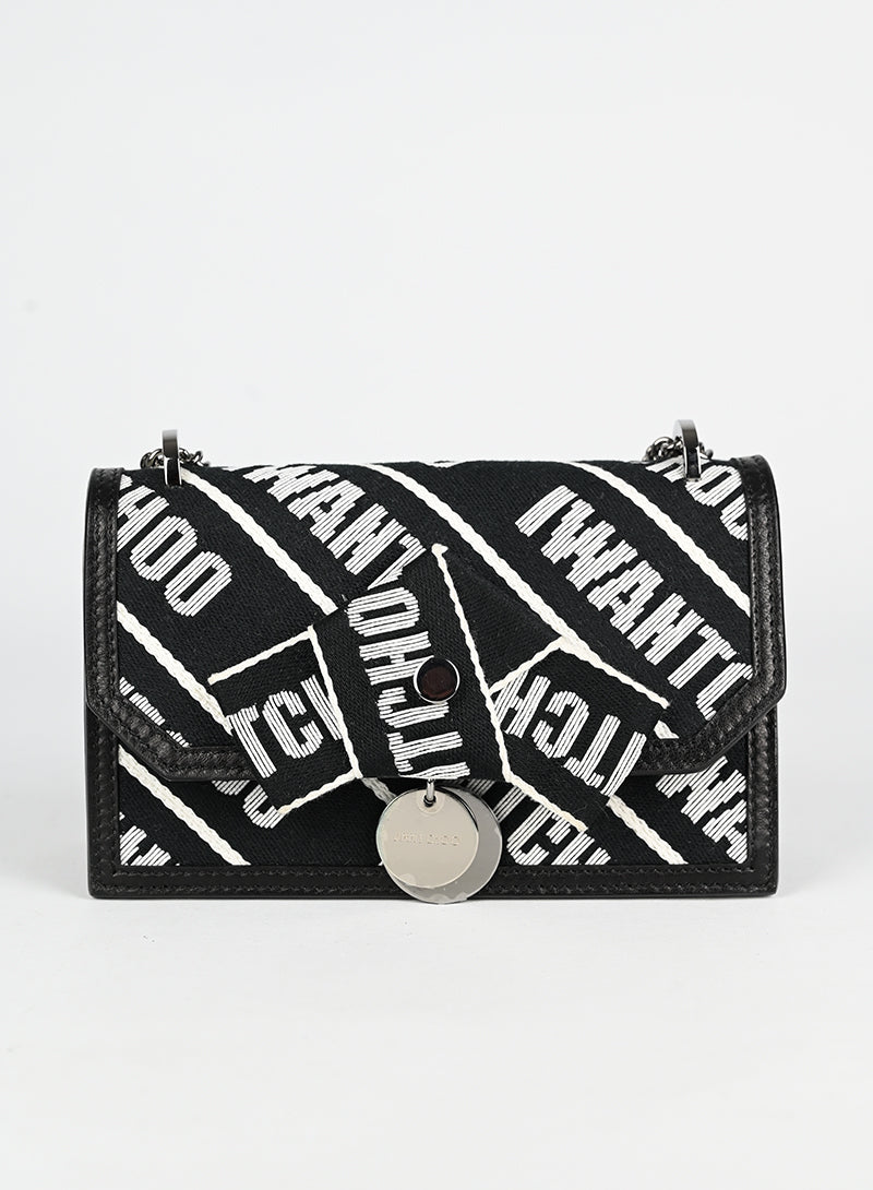 Jimmy Choo Borsa a tracolla I Want Choo nera