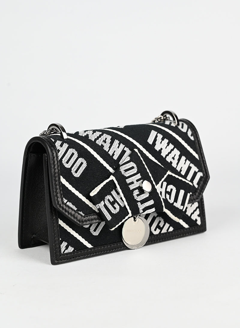 Jimmy Choo Borsa a tracolla I Want Choo nera