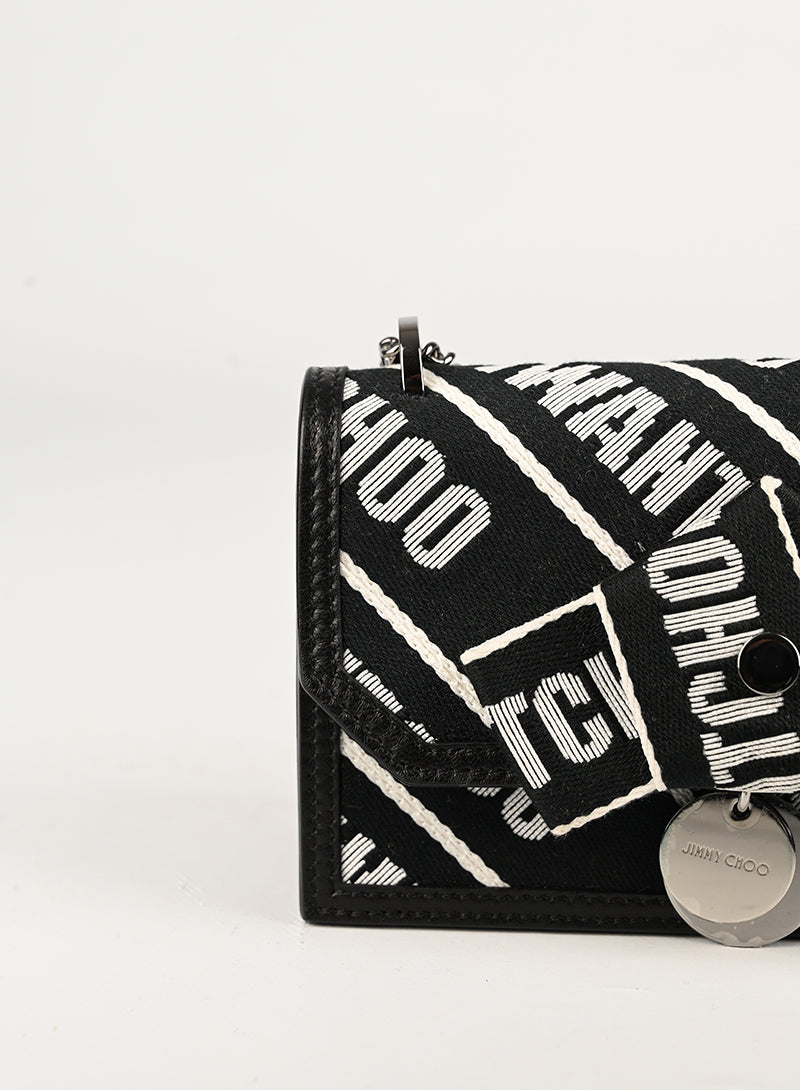 Jimmy Choo Borsa a tracolla I Want Choo nera