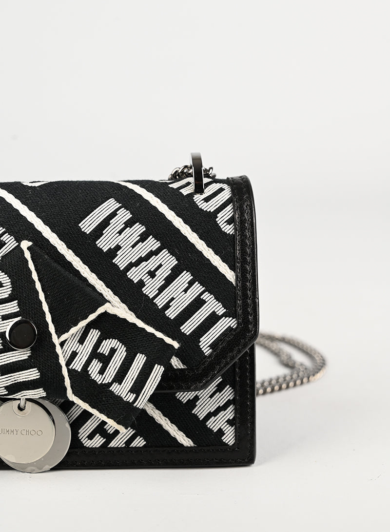Jimmy Choo Borsa a tracolla I Want Choo nera