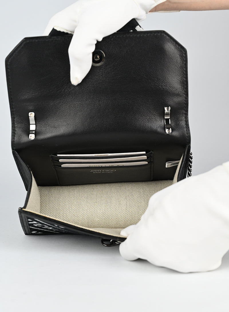 Jimmy Choo Borsa a tracolla I Want Choo nera
