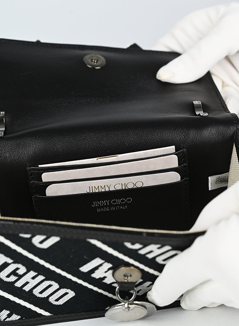 Jimmy Choo Borsa a tracolla I Want Choo nera