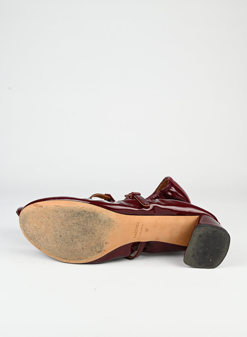 Lanvin Scarpe Mary Jane bordeaux - N. 37