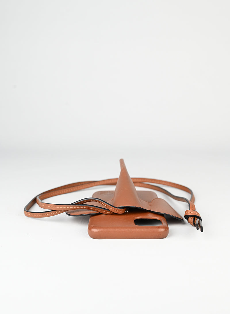 Loewe Cover iPhone Elefante in pelle rosa