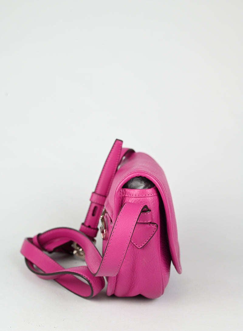 Loewe Tracolla in pelle ciclamino