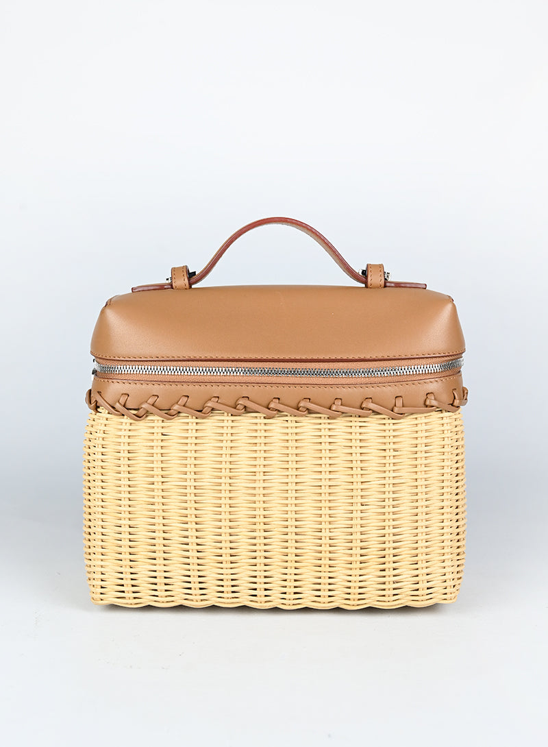 Loro Piana Borsa Extra Pocket L19 in midollino