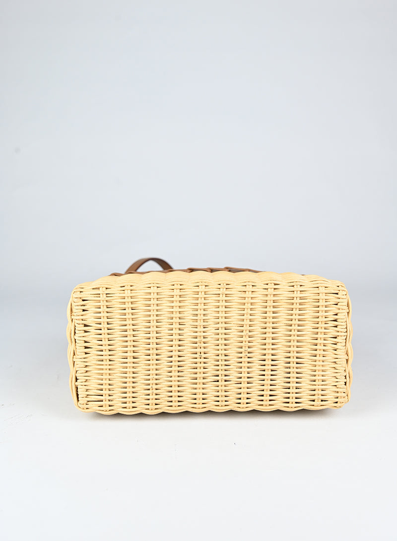 Loro Piana Borsa Extra Pocket L19 in midollino
