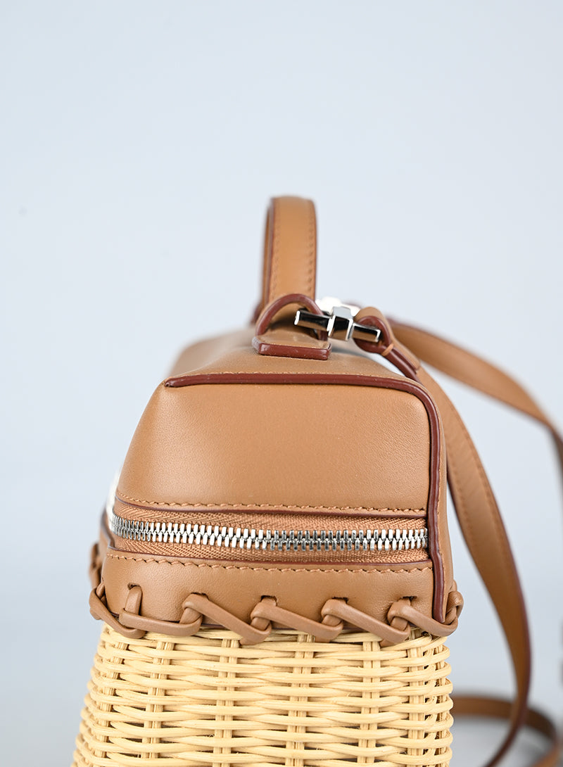 Loro Piana Borsa Extra Pocket L19 in midollino