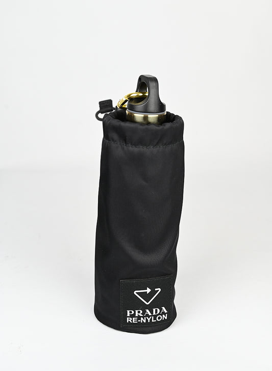 Prada Borraccia in metallo oro - lesleyluxuryvintage