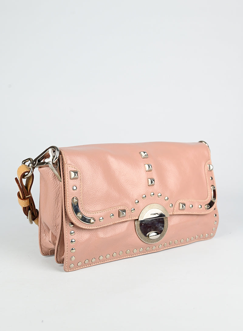 Prada Borsa in pelle rosa cipria