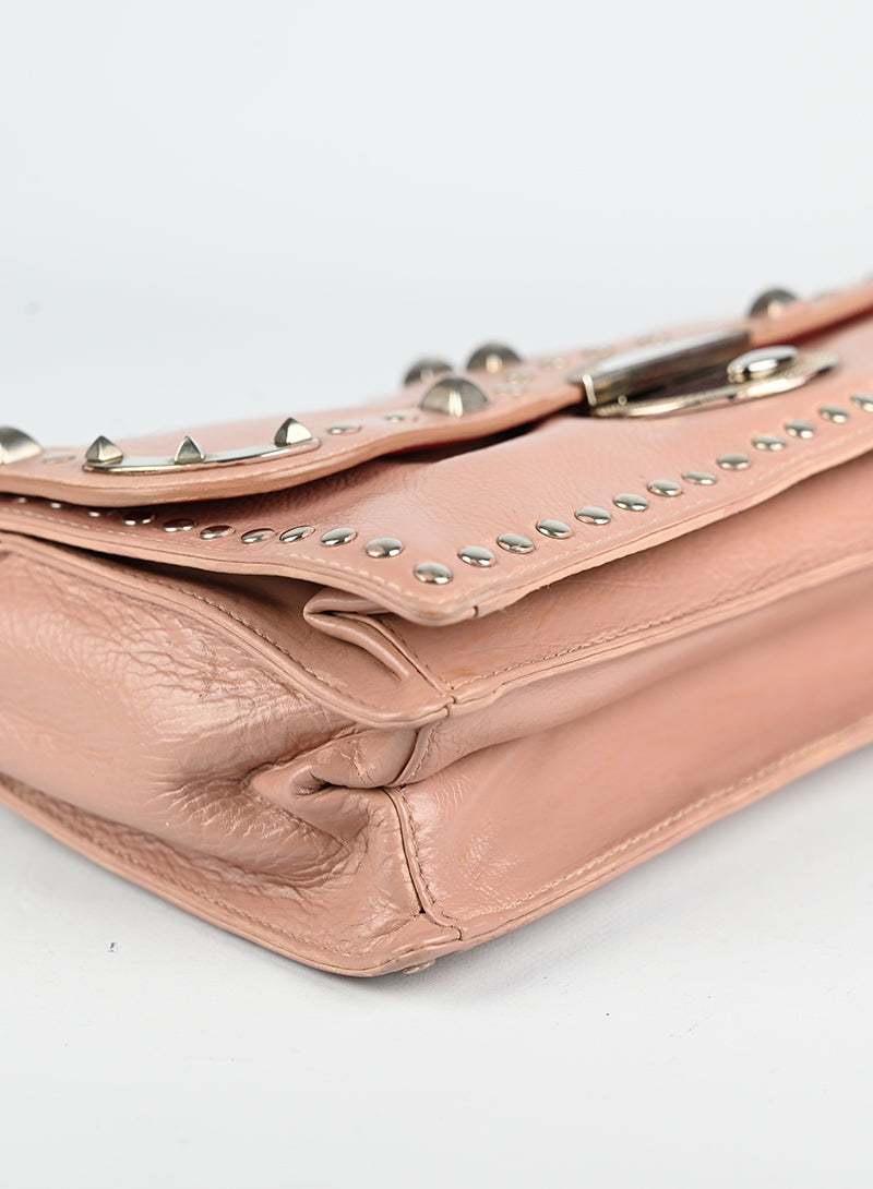 Prada Borsa in pelle rosa cipria