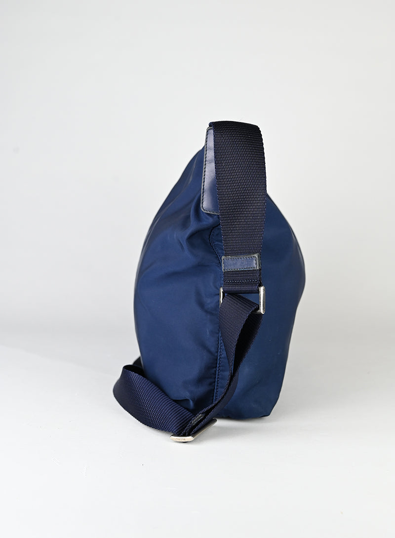 Brada Borsa in tela Nylon blu