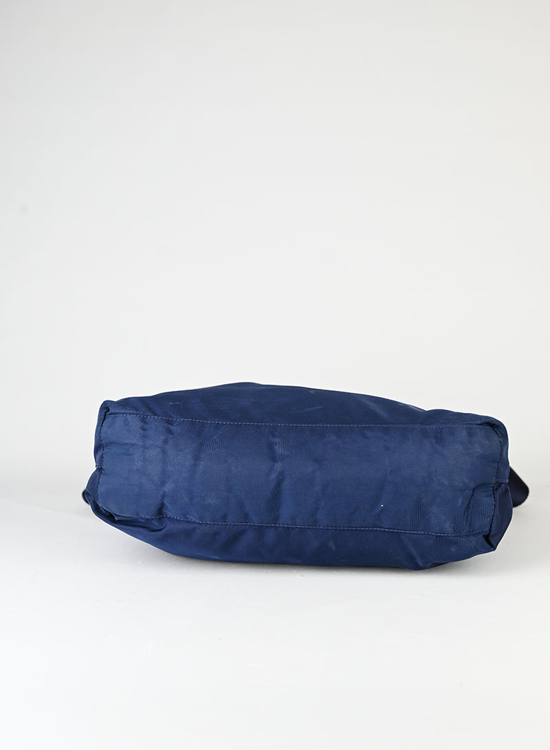Brada Borsa in tela Nylon blu