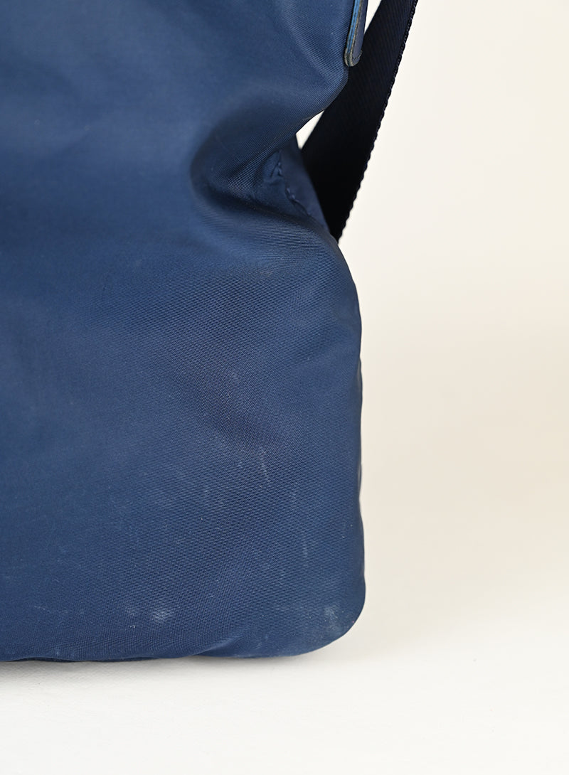 Brada Borsa in tela Nylon blu