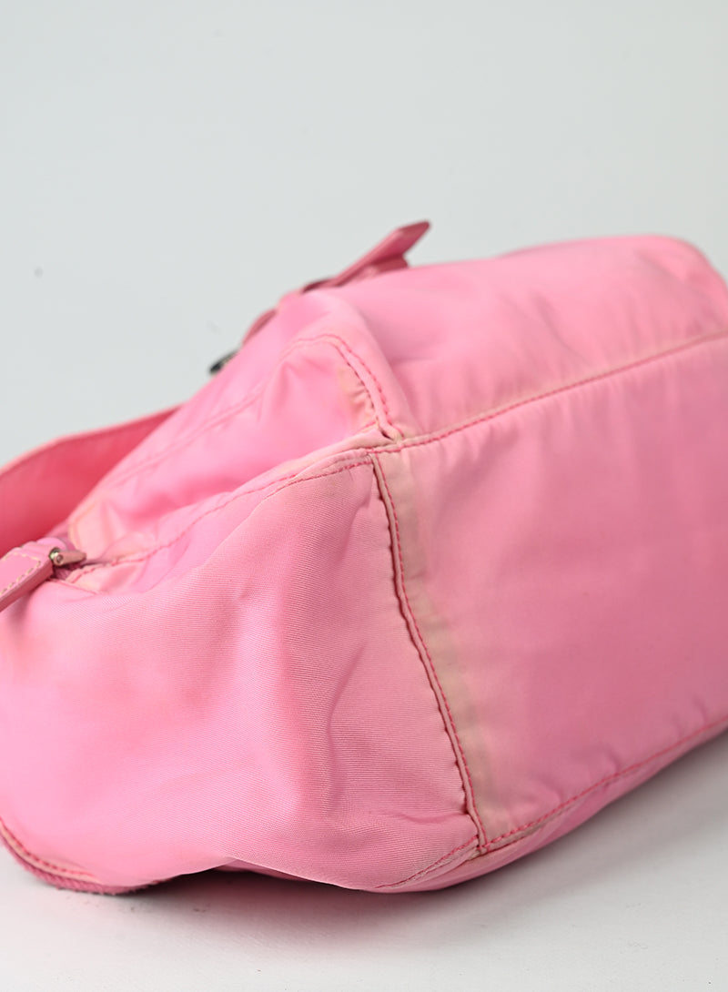 Prada Borsa in Re-nylon rosa