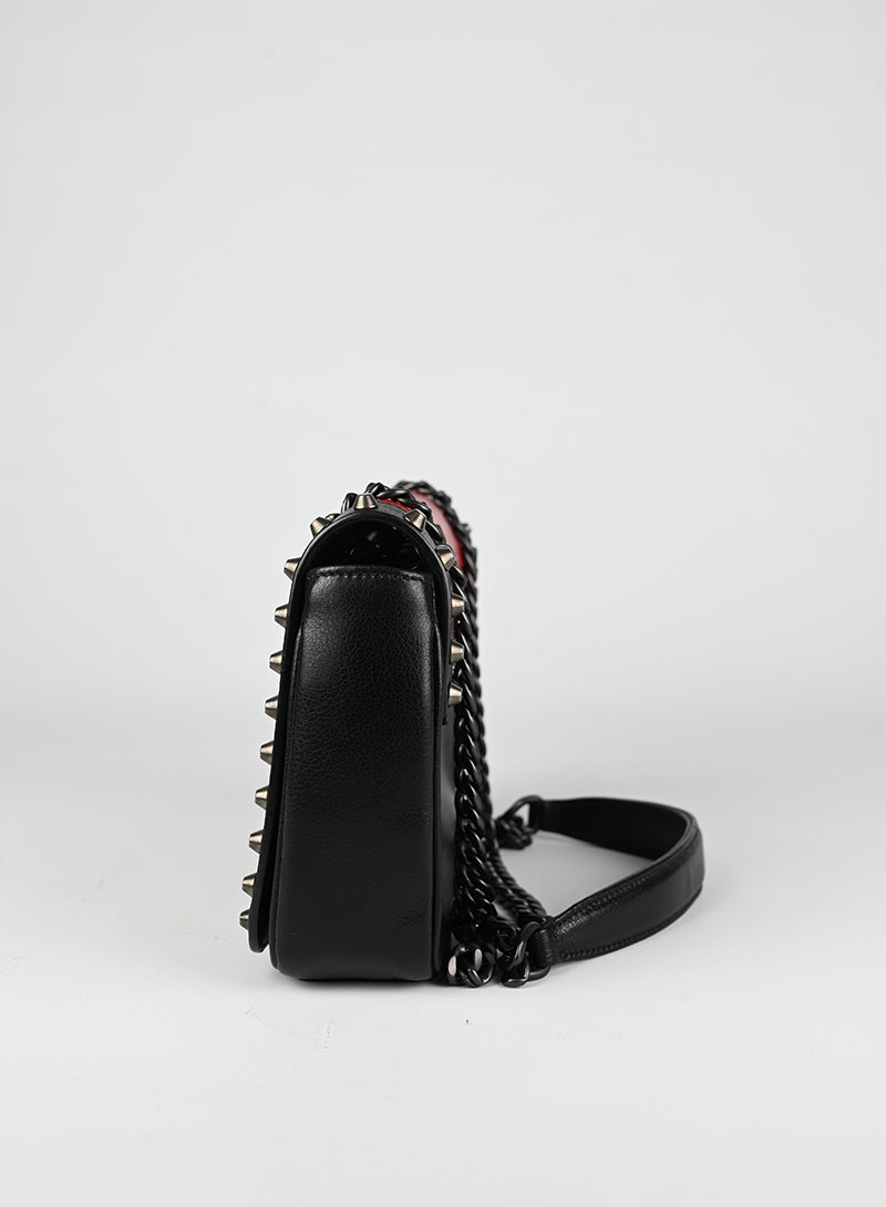 Prada Borsa in pelle rossa e nera