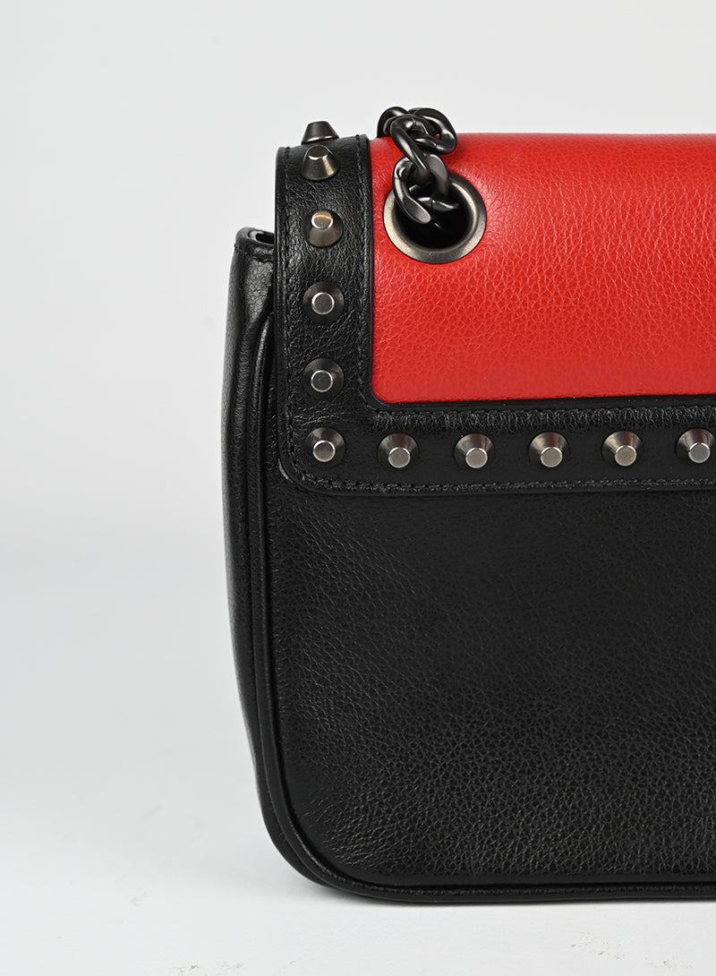 Prada Borsa in pelle rossa e nera