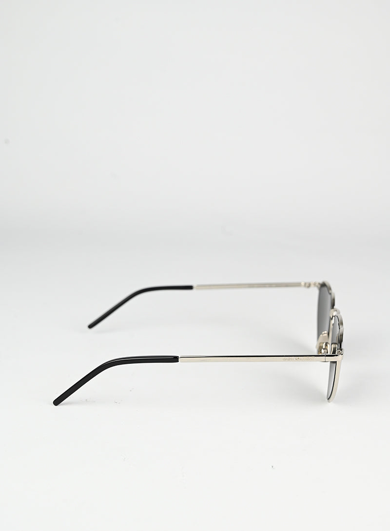 Saint Laurent Occhiali a cuore neri