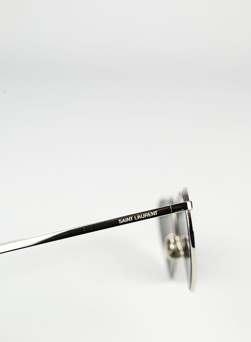 Saint Laurent Occhiali a cuore neri