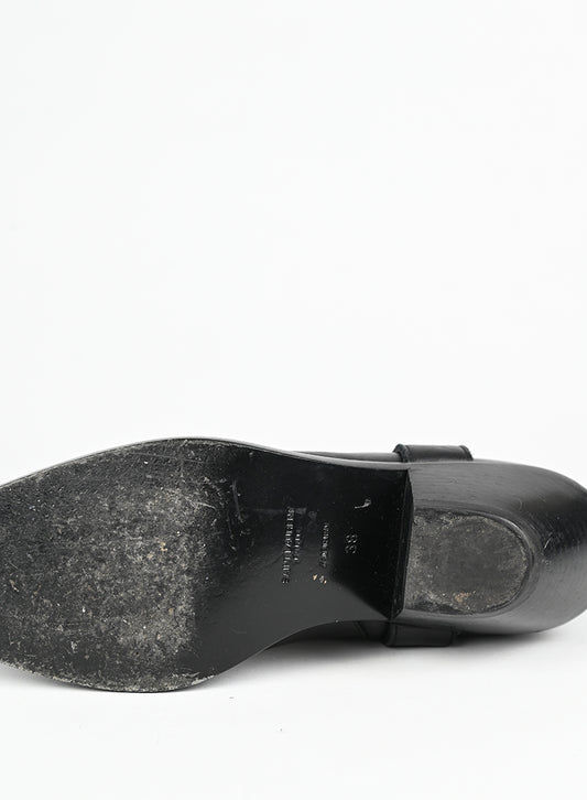 Saint Laurent Stivaletto Wyatt in pelle nera - N. 38