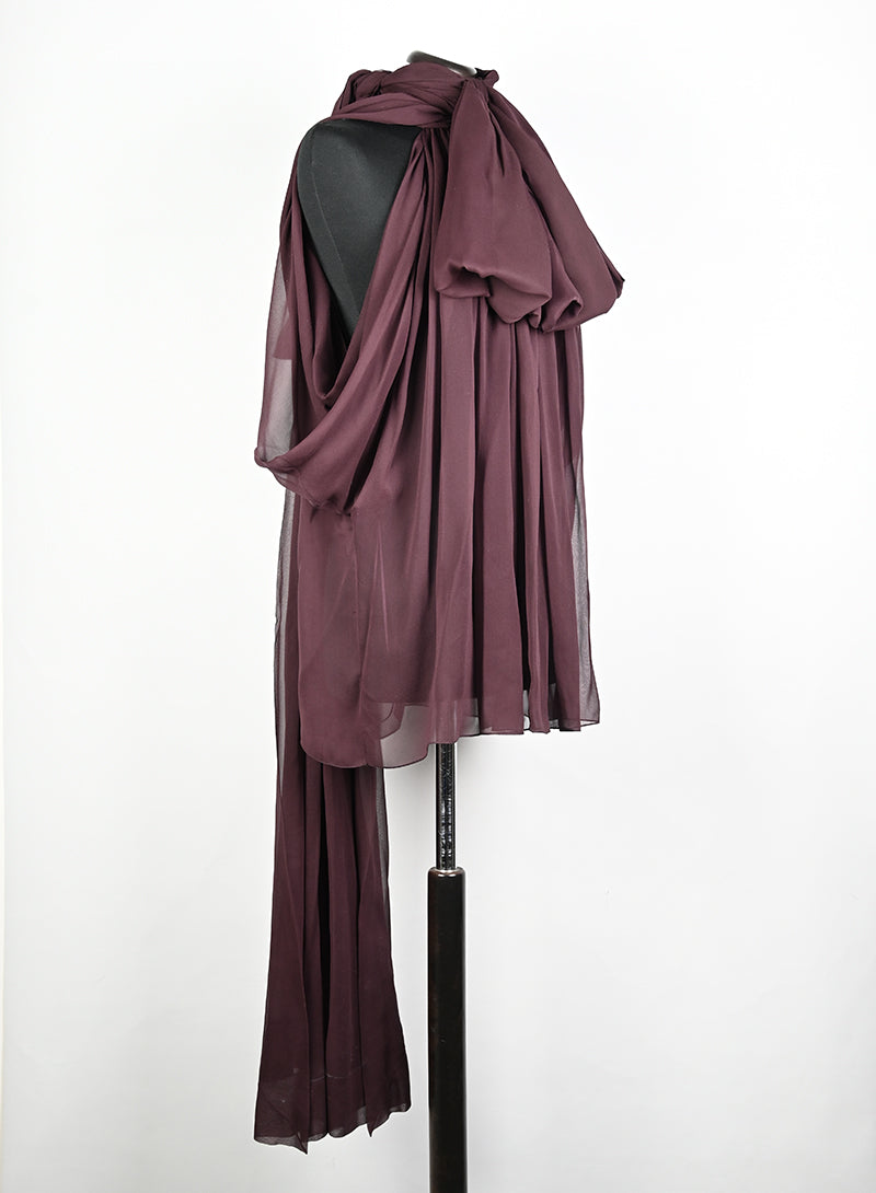 Saint Laurent Blusa borgogna - Tg. 44