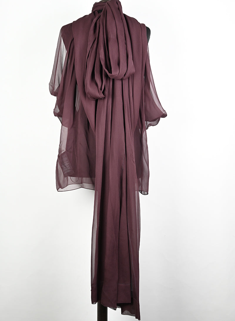 Saint Laurent Blusa borgogna - Tg. 44