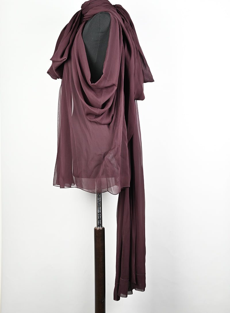 Saint Laurent Blusa borgogna - Tg. 44