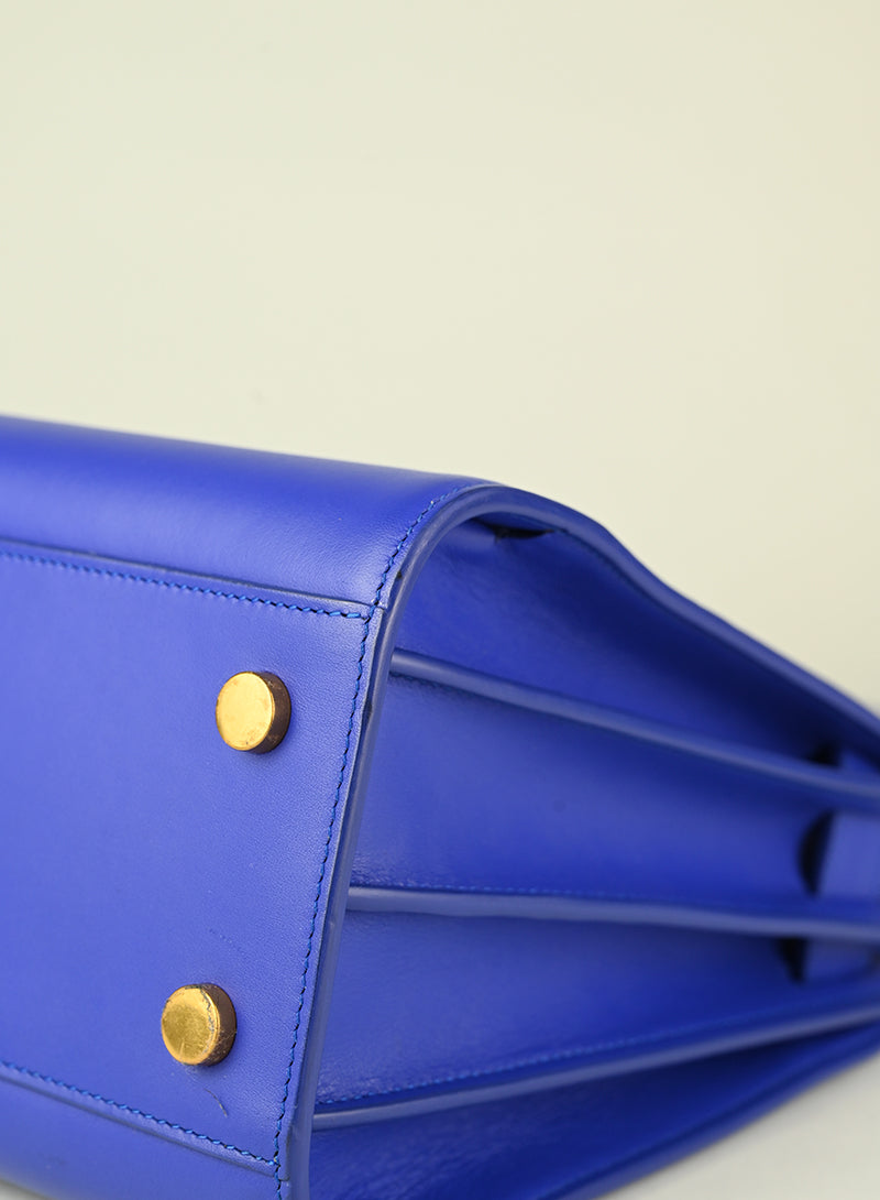 Saint Laurent Borsa Sac de Jour Baby blu