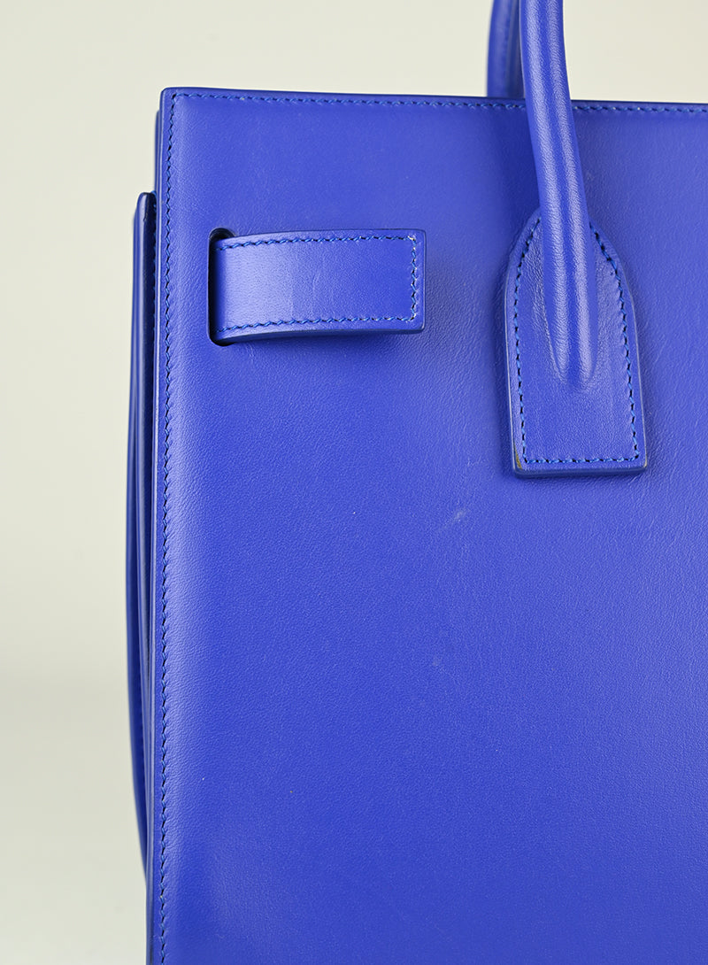 Saint Laurent Borsa Sac de Jour Baby blu