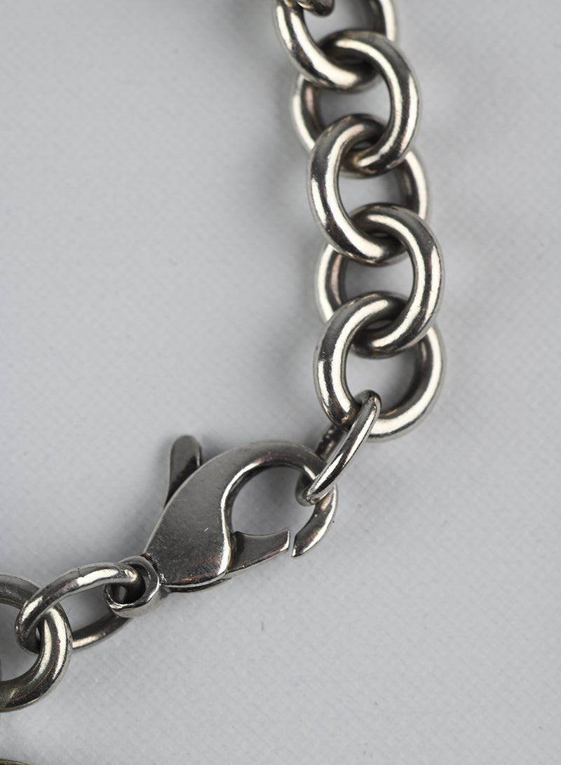 Tiffany & Co. Bracciale argento con charm tondo