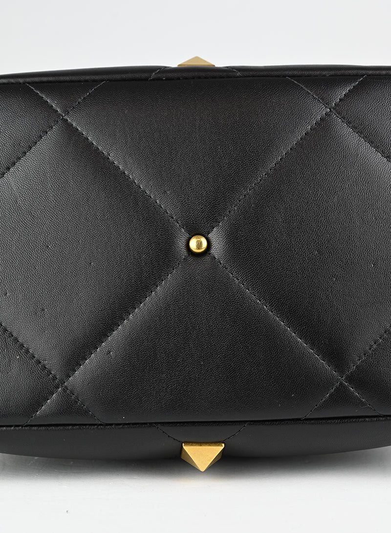 Valentino Borsa Roman Stud in pelle nera