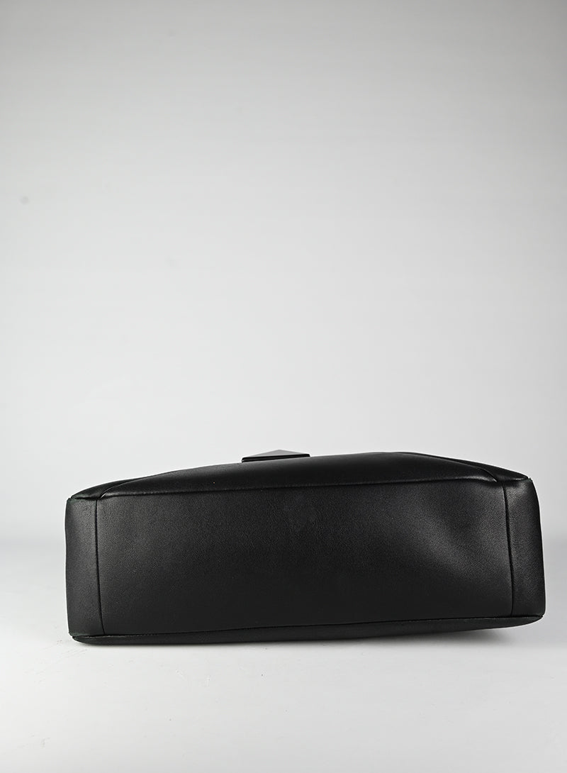 Valentino Borsa in pelle nera con maxi stud