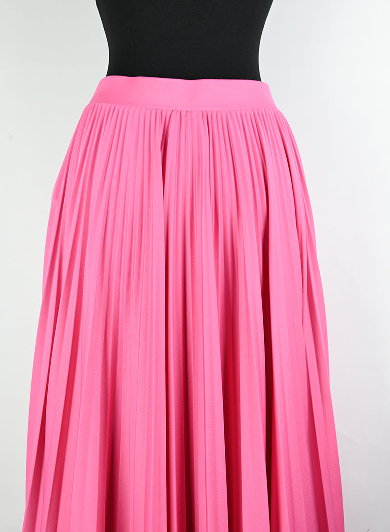 Valentino Gonna rosa plissé - Tg. 38