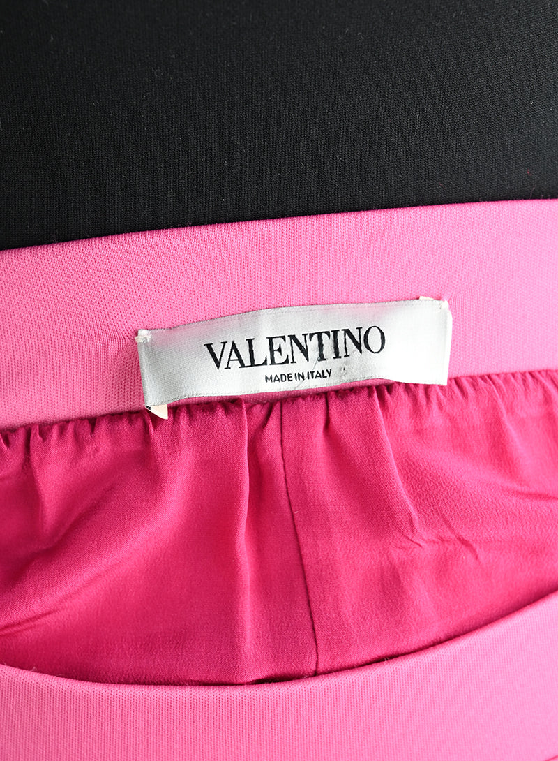 Valentino Gonna rosa plissé - Tg. 38