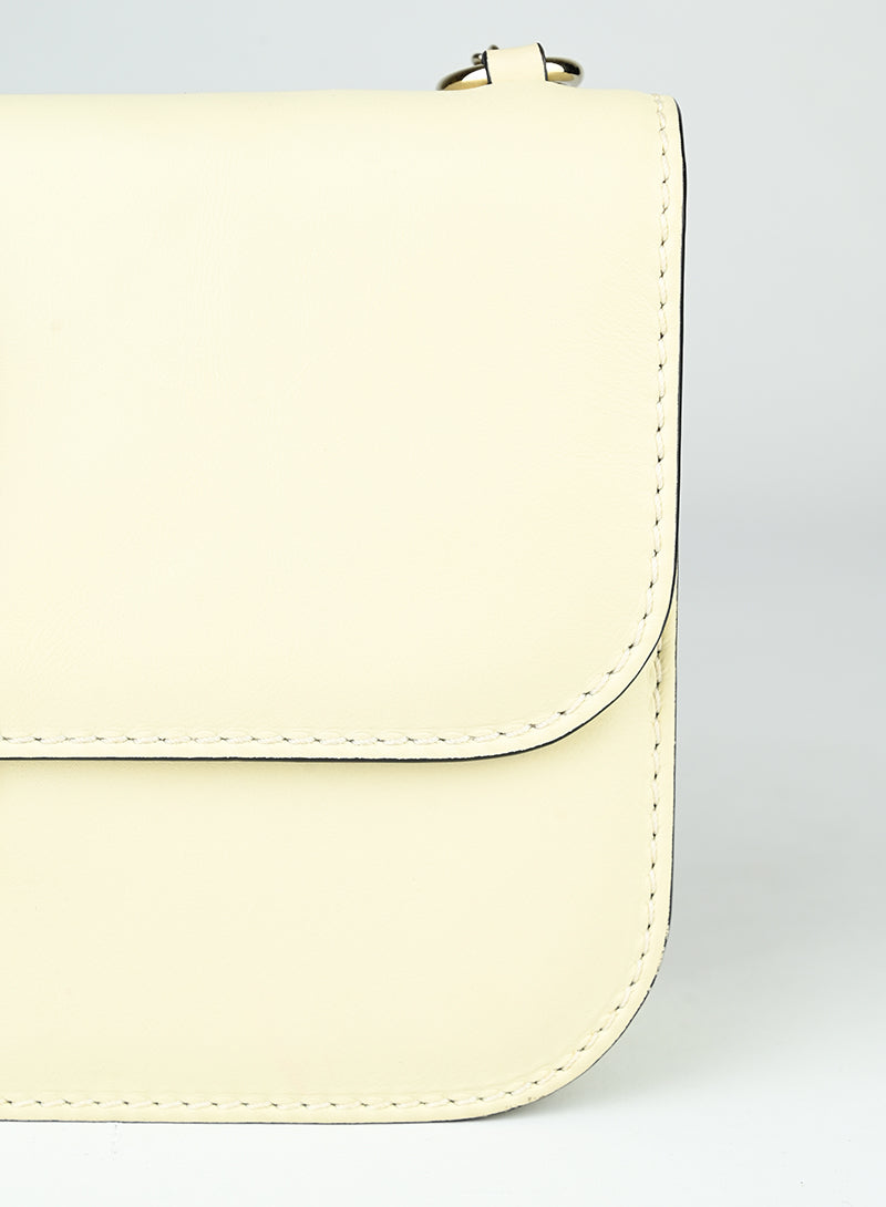 Valentino Borsa Rockstud in pelle burro