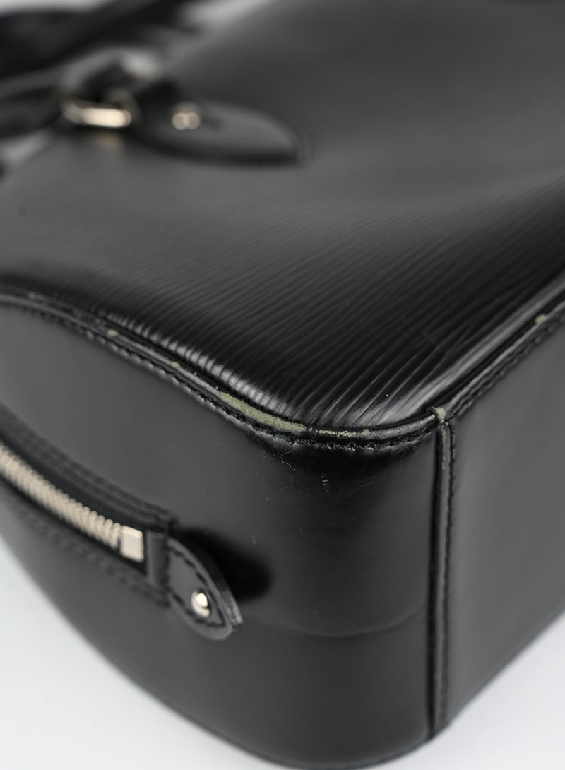 Louis Vuitton Bauletto in pelle Epi nero